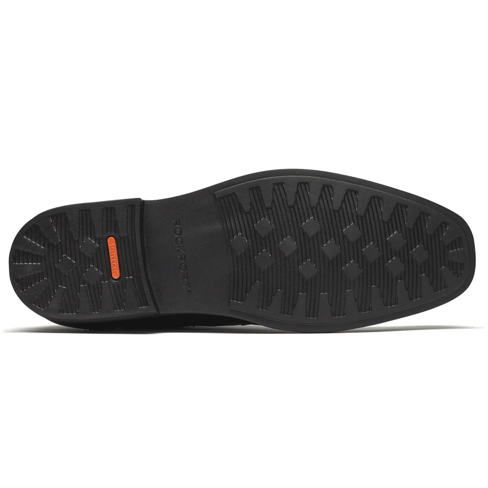 Rockport Snörskor Herr Svarta - Slayter Plain Toe Shoe - VJWNP0416